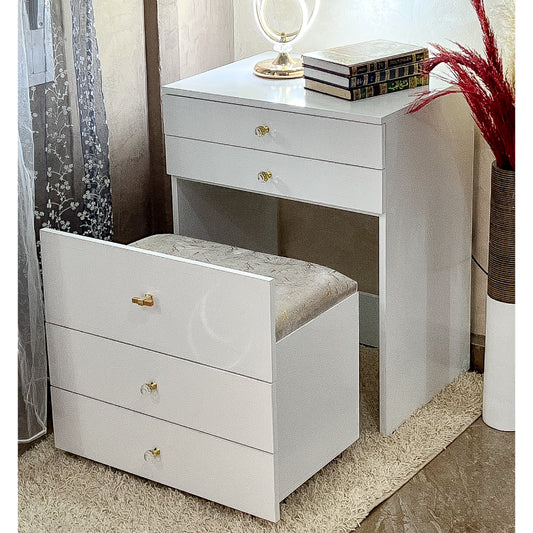 Coiffeuse + la chaise