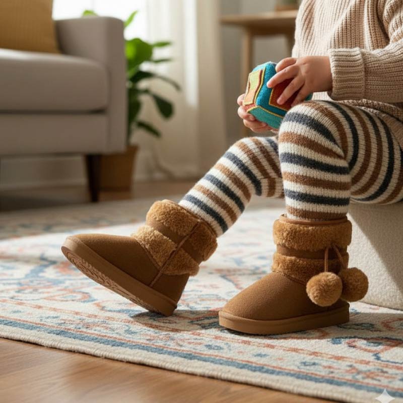 chaussure enfant d'hiver