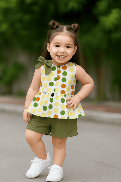 ensemble short d'enfant