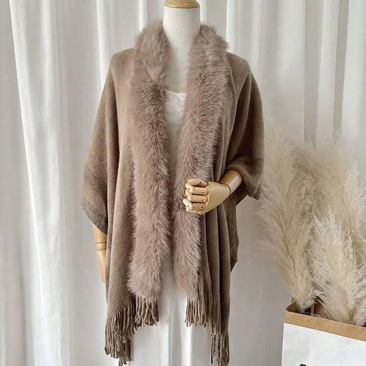 châle fourrure شال فورير